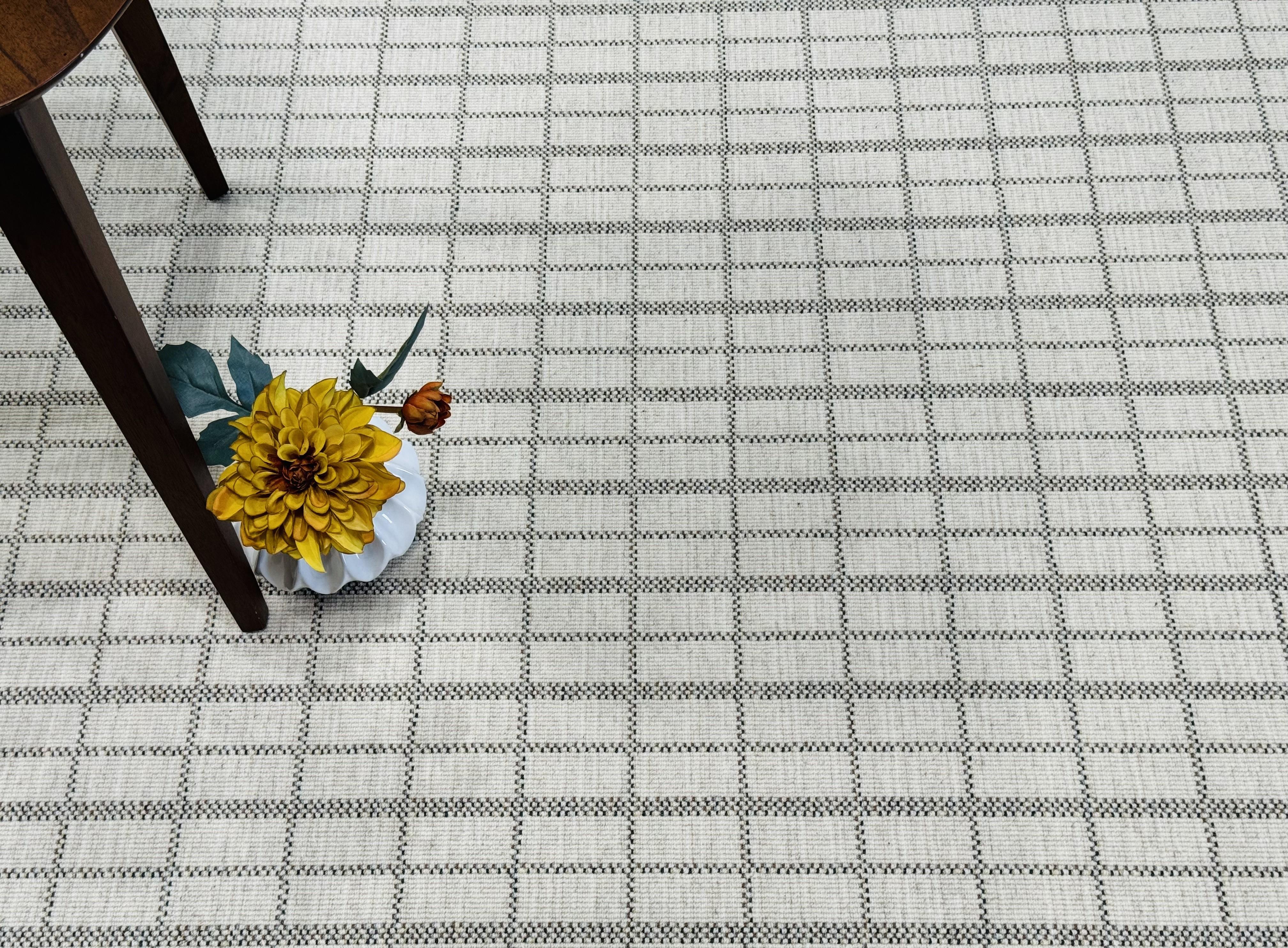 2nd image of PARQUET NAVY/OCHRE