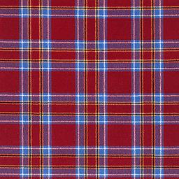 Image of TARTAN INVERNESS RED