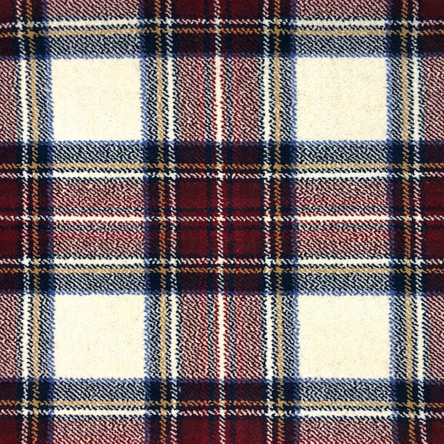 Image of TARTAN STEWART DRESS RED