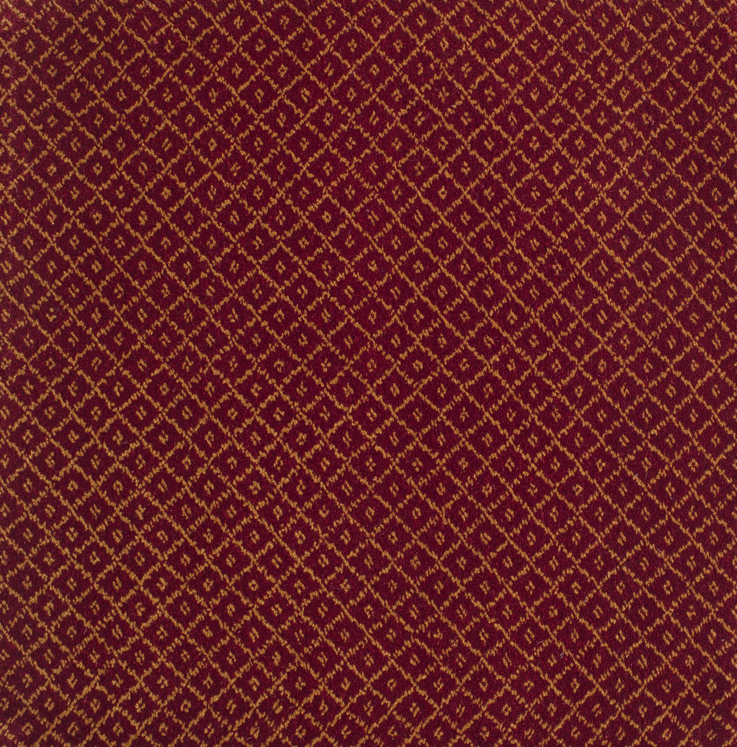 Image of ROYAL TRELLIS BURGUNDY RED