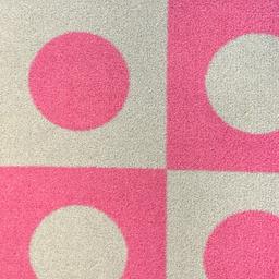 Product Image for CIRCLES IN SQUARES PINK