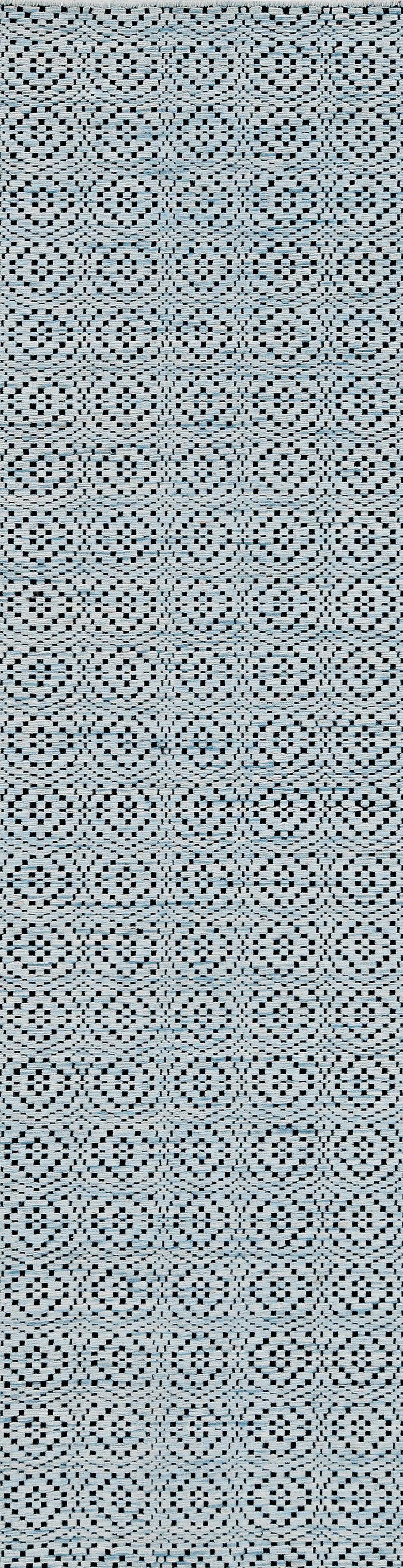 2nd image of NICOLA 300 LIGHT BLUE/BLACK
