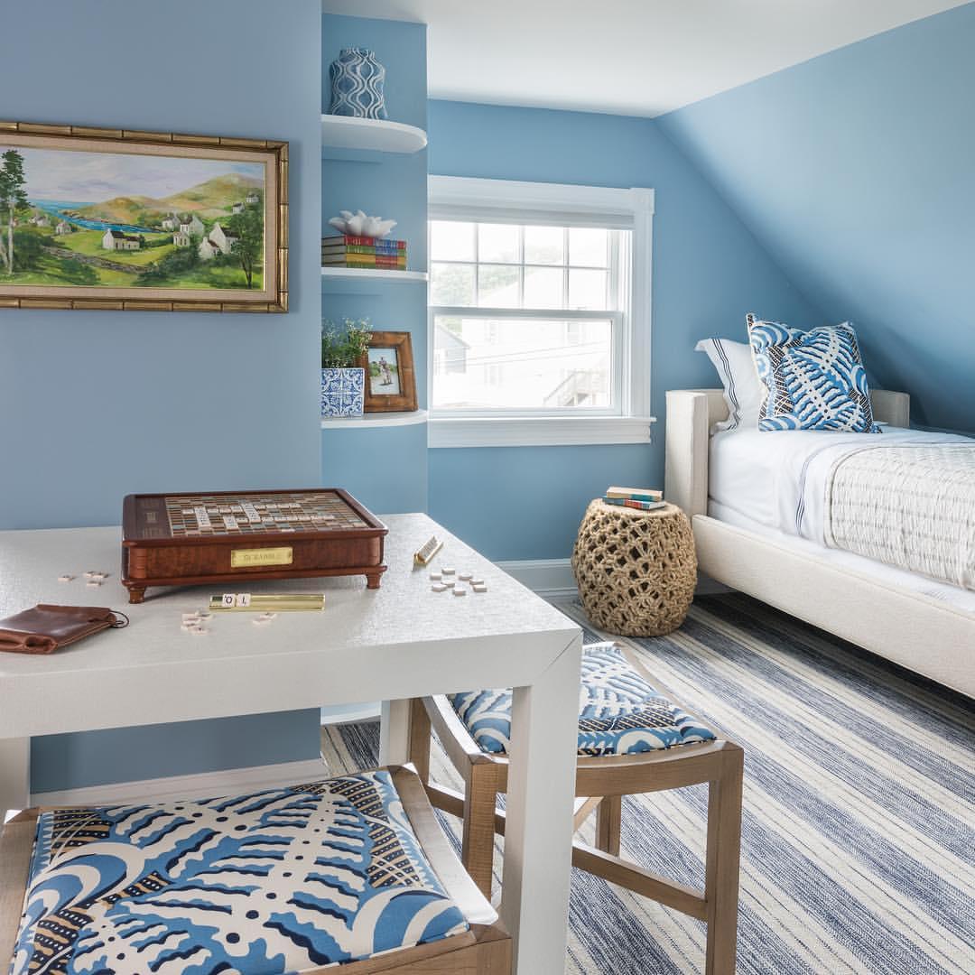 2nd image of LINEN STRIPE BLUE/SAND