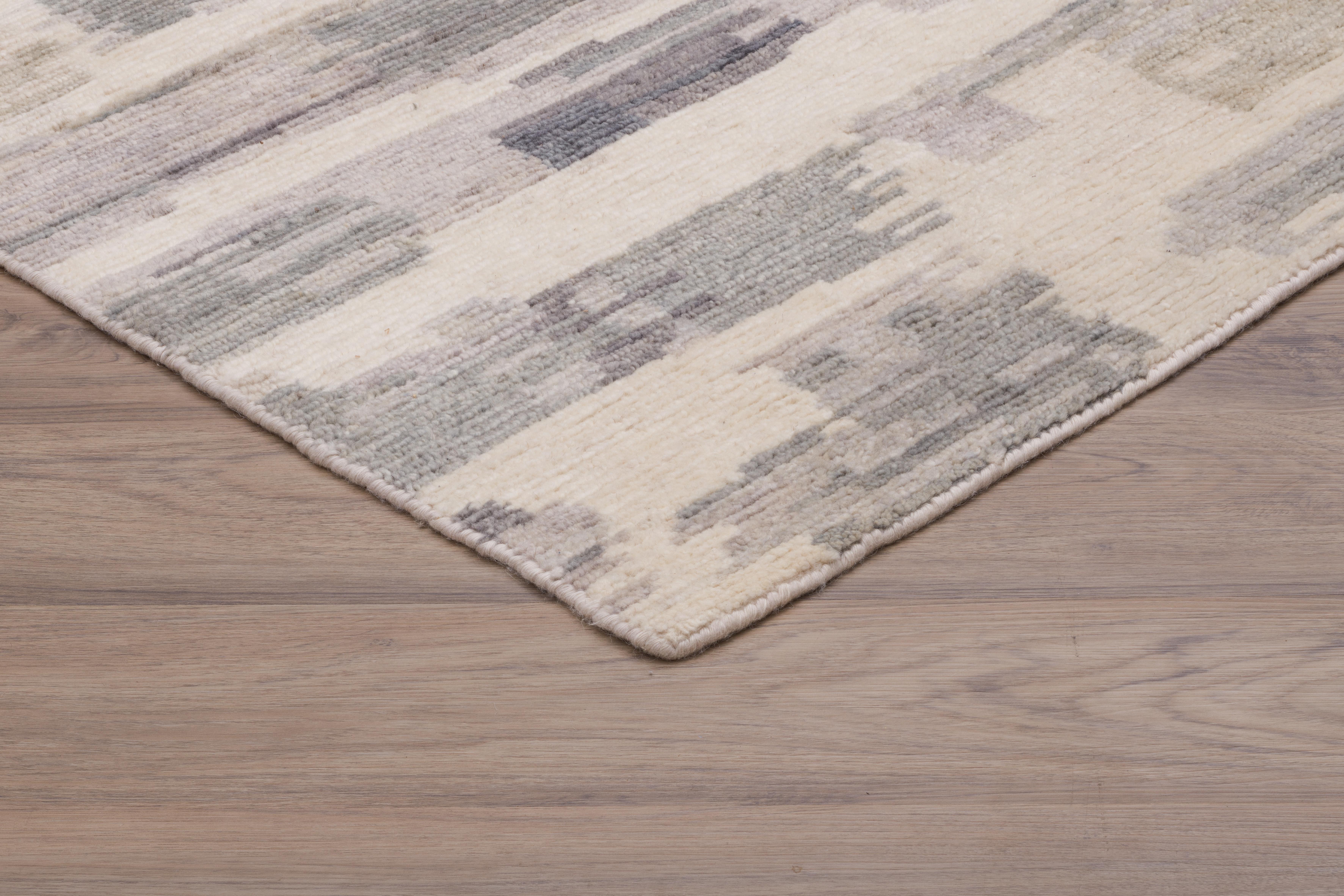 3rd image of MEENA AQUA GREY