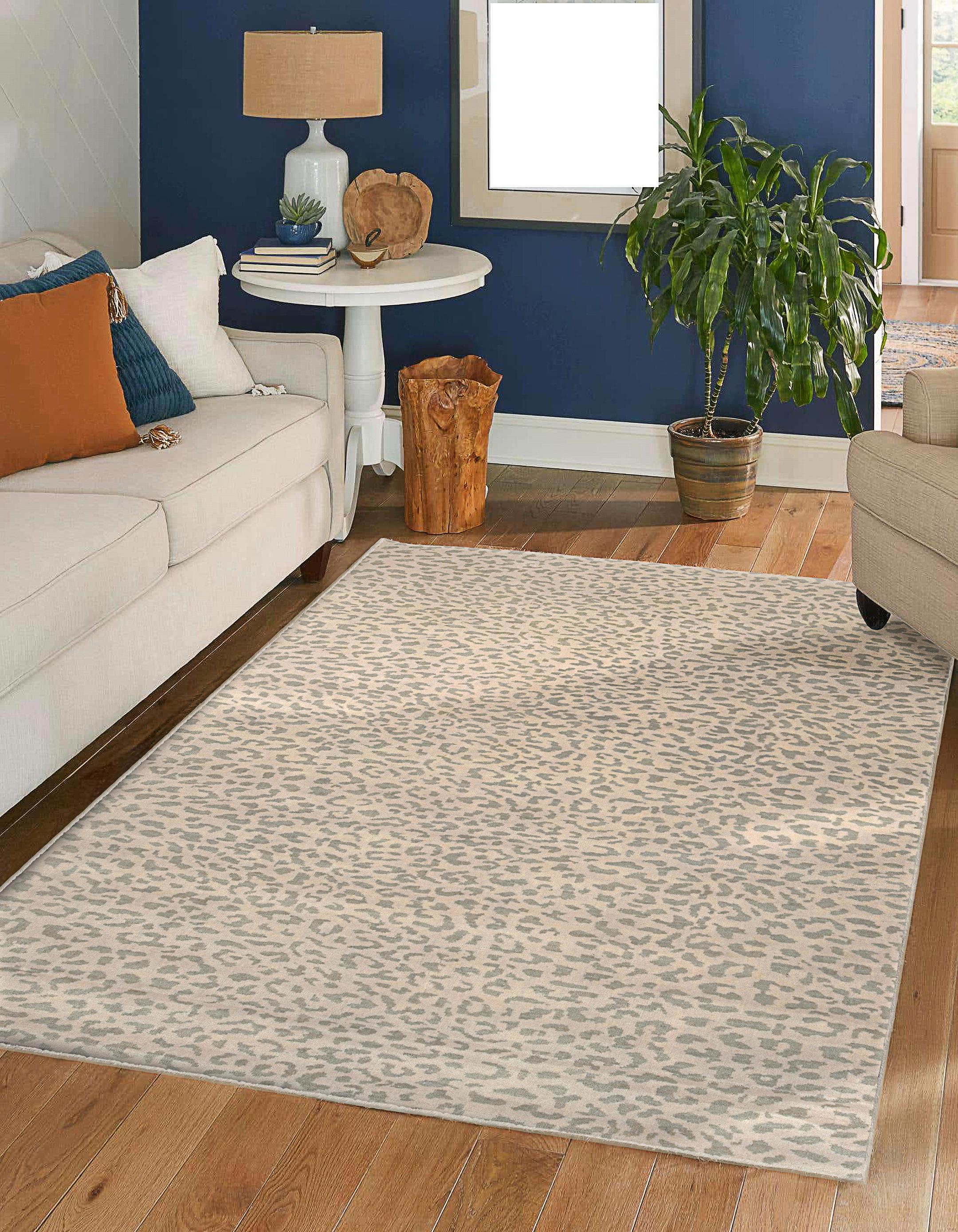 2nd image of LEOPARDO 800 IVORY GREY